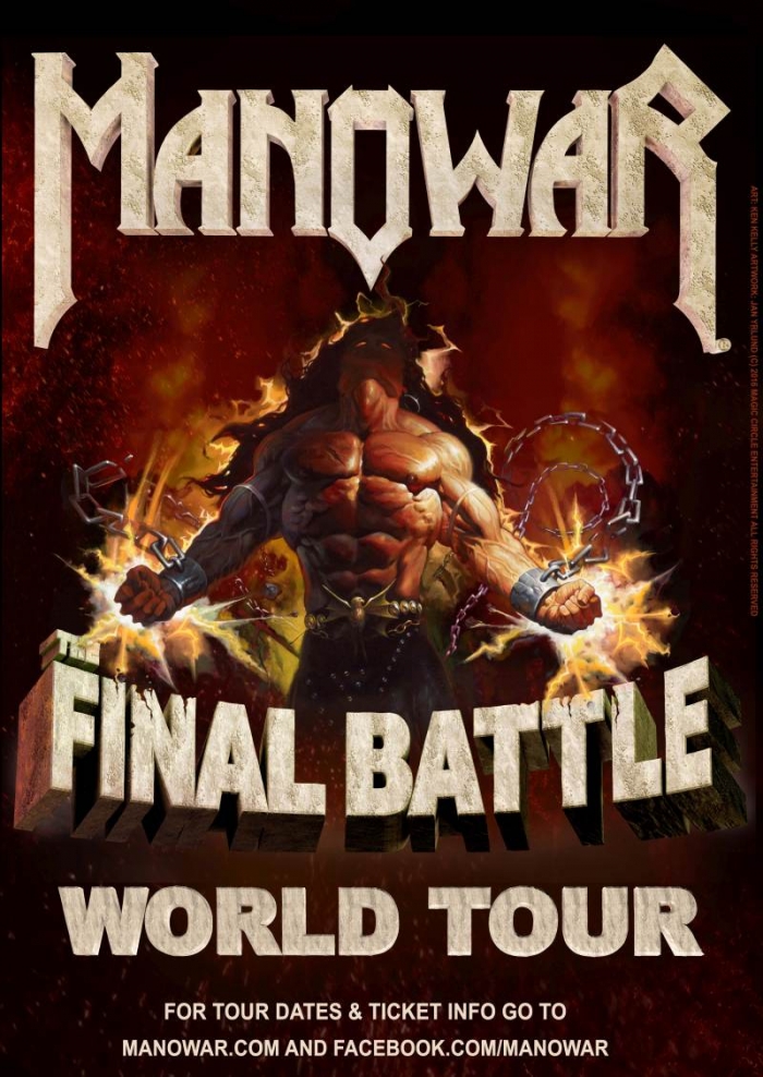 Votarea pieselor favorite pentru turneul MANOWAR ‘The Final Battle Tour Germany 2019’ a inceput