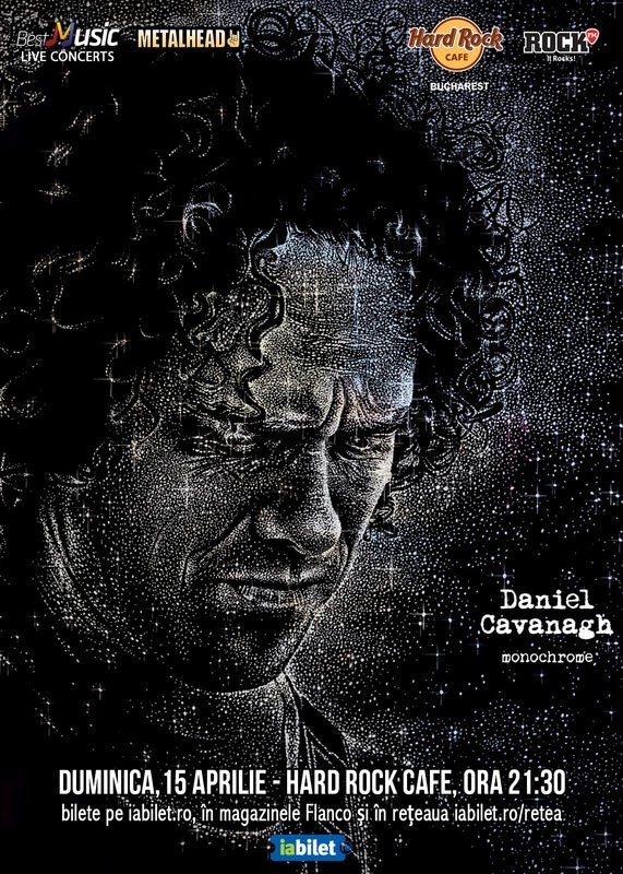 Concert Daniel Cavanagh (Anathema) la Hard Rock Cafe