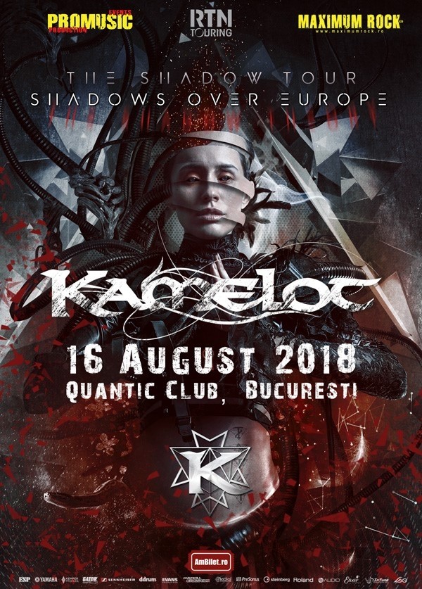 Pachetele Meet & Greet pentru concertul Kamelot de la București au fost puse în vânzare