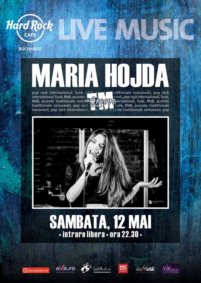 Concert Maria Hojda feat The TM Groove la Hard Rock Cafe