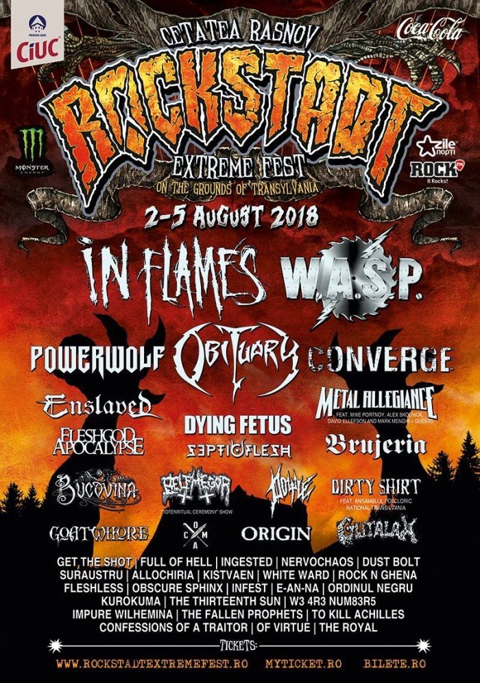 Rockstadt Extreme Fest anunta inca 6 trupe