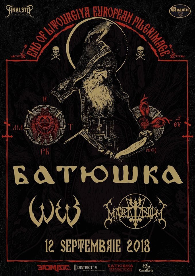 Program si reguli de acces la concertul Batushka, WEB, Martyrium si Vathos