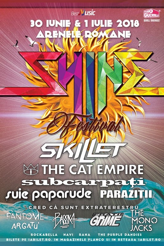 Shine Festival 2018 la Arenele Romane din Bucuresti