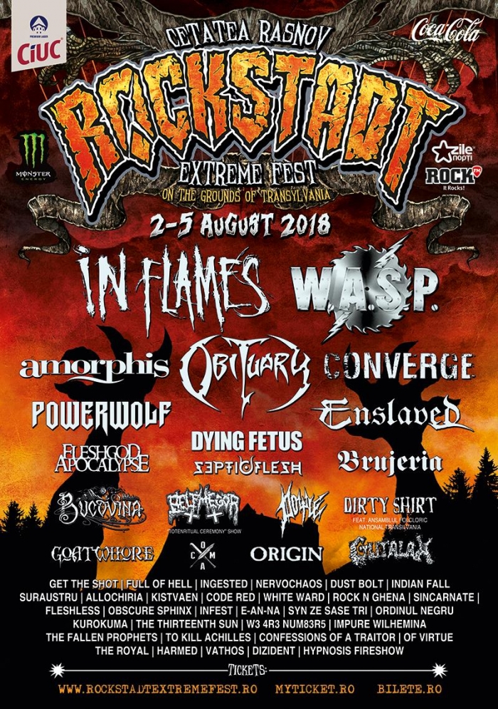 Doua zone de camping la Rockstadt Extreme Fest 2018