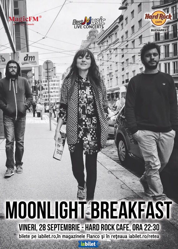 Concert Moonlight Breakfast la Hard Rock Cafe, București