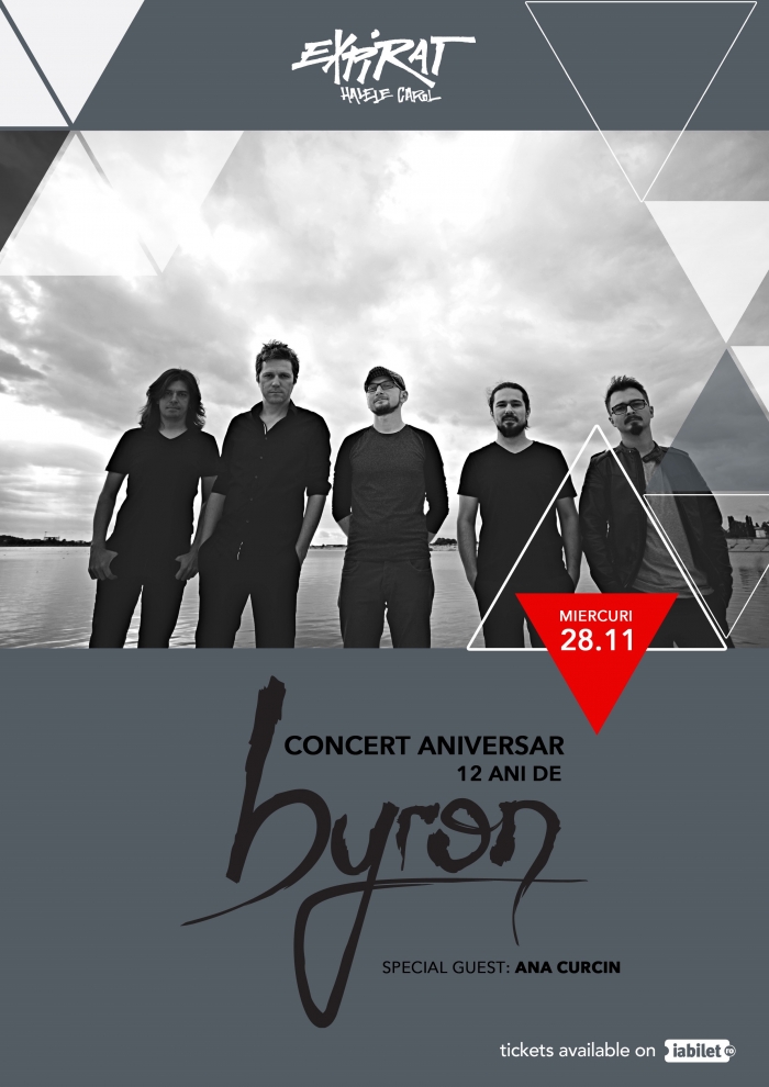 Concert aniversar byron - 12 ani în club Expirat