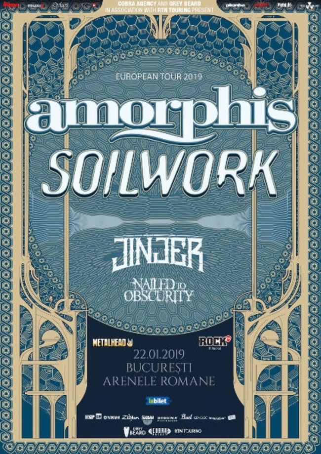 Concert Amorphis si Soilwork la Bucuresti: Program si reguli de acces