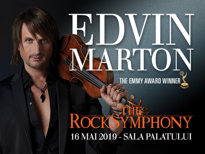 EDVIN MARTON cântă rock la București cu un nou show intitulat The RockSymphony