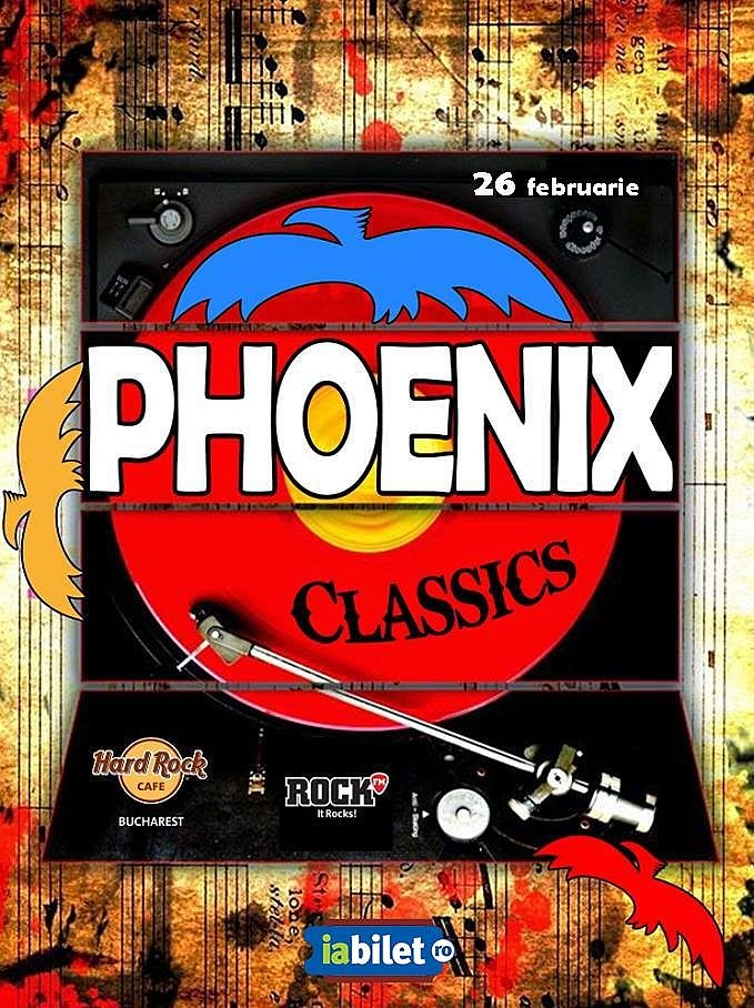 Concert Phoenix Classics la Hard Rock Cafe, București