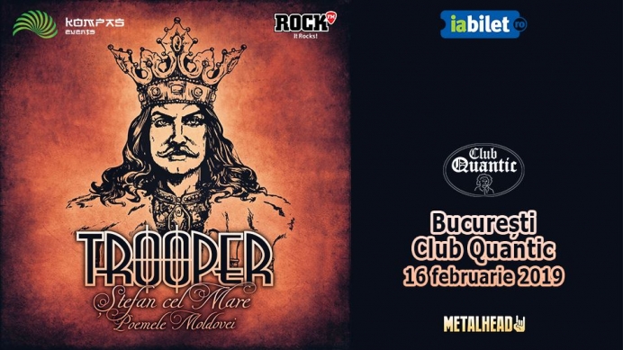 Concert Trooper in club Quantic - lansare album Stefan cel Mare - Poemele Moldovei