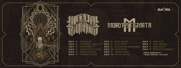 Concert Imperial Triumphant și Mord'A'Stigmata în Club Capcana din Timișoara