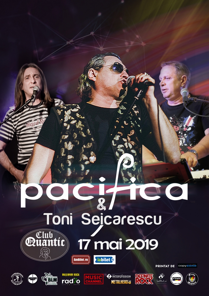 Concert Pacifica și Toni Șeicărescu în Club Quantic