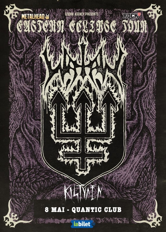 Concert Watain - Eastern Eclipse - si Kistvaen in Club Quantic