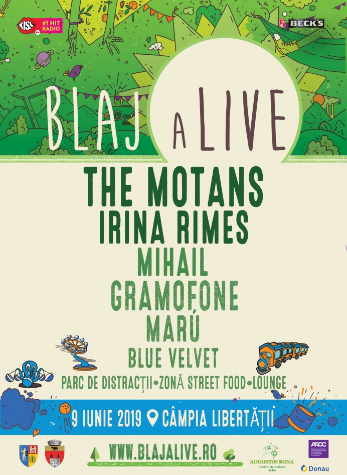 Noi artiști au fost confirmați la Blaj aLive 2019