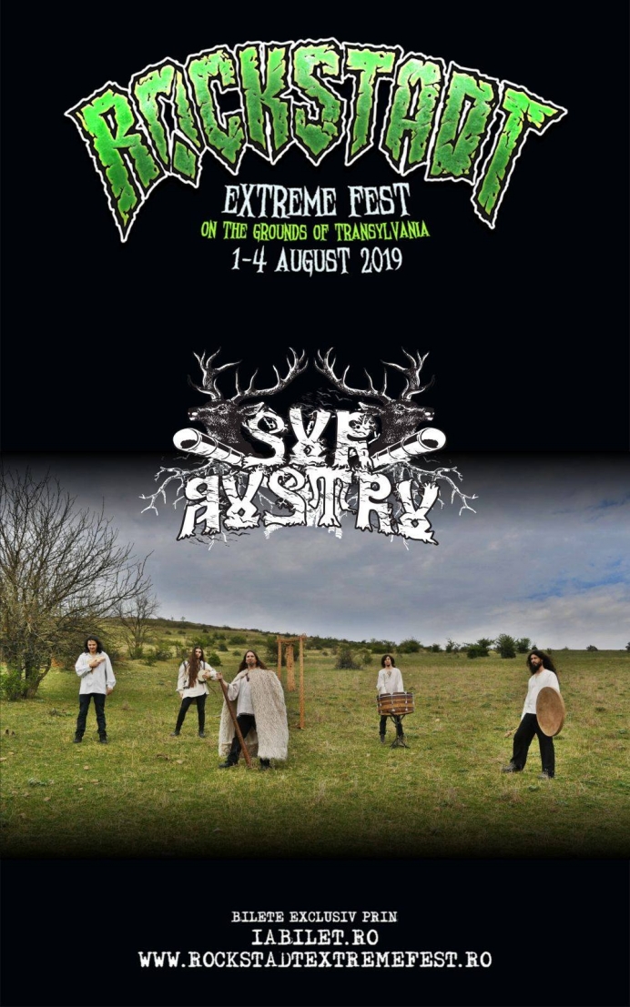 Sur Austru, confirmati la Rockstadt Extreme Fest 2019