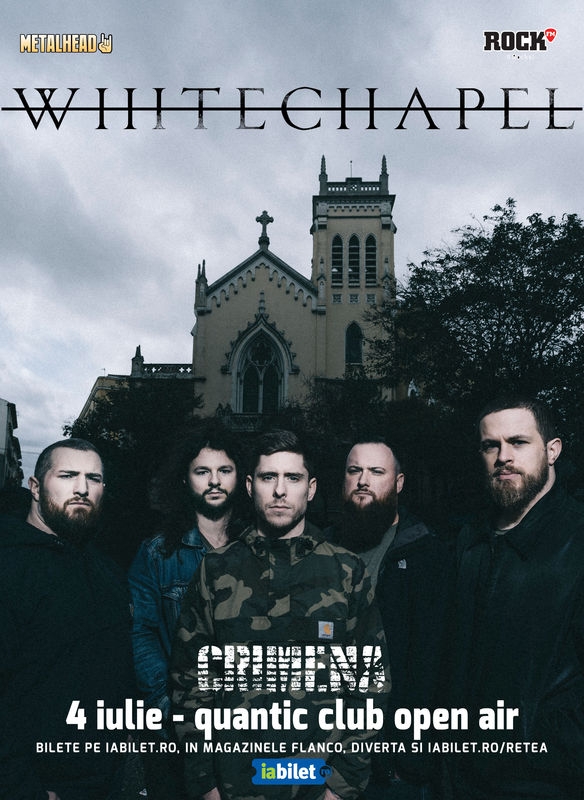 Trupa Crimena canta in deschidere la Whitechapel