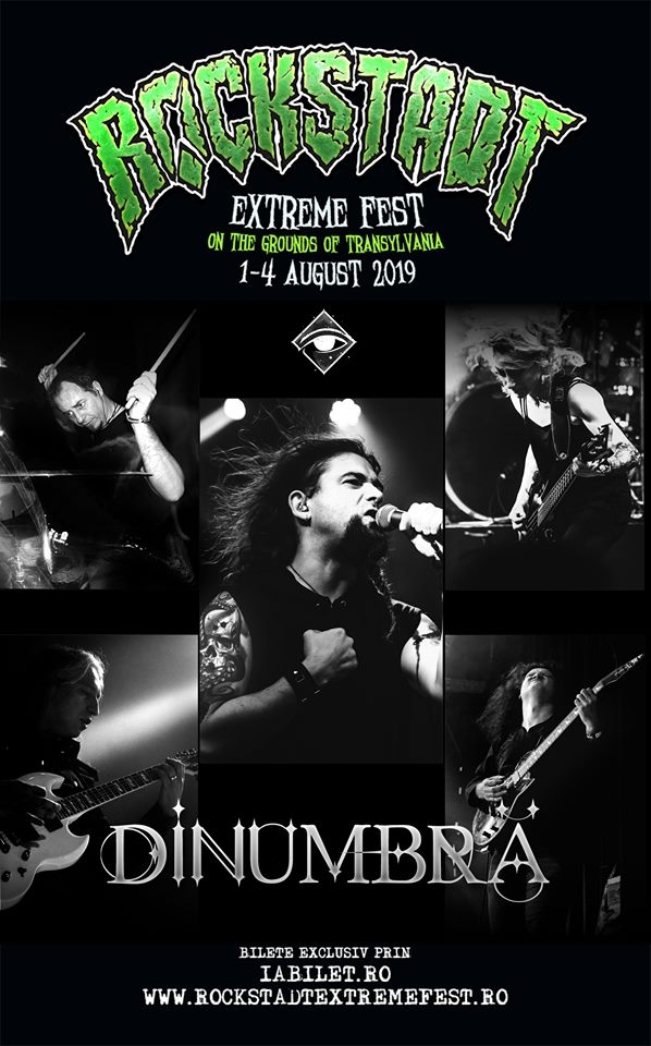 Trupa DinUmbră va cânta la Rockstadt Extreme Fest 2019