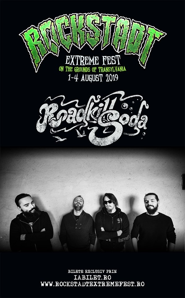 Trupa RoadkillSoda confirmată la Rockstadt Extreme Fest 2019