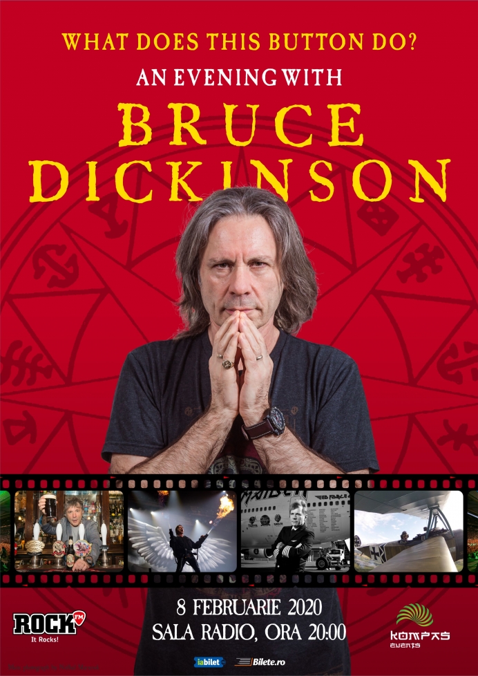 An evening with Bruce Dickinson - o primă categorie de bilete este sold-out