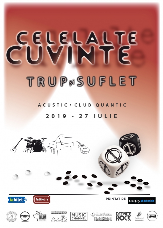 Concert acustic Celelalte Cuvinte - Trup și Suflet - la Club Quantic