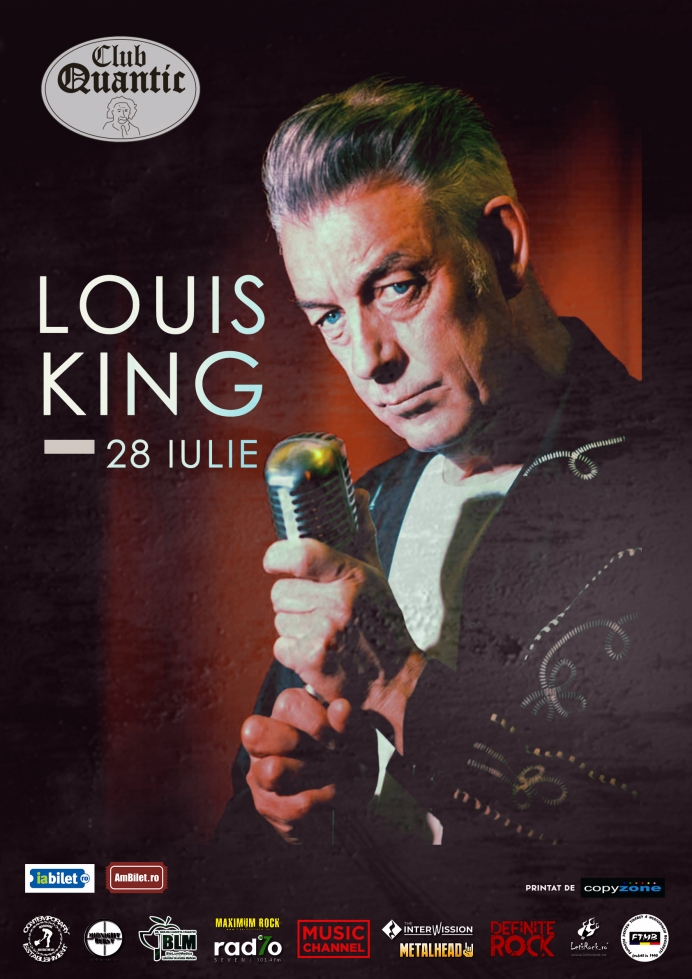 Concert Louis King - The King of the Rockin’ Blues - la Club Quantic