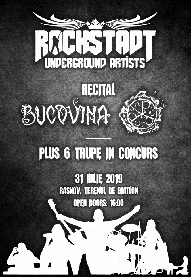 Rockstadt Underground Artists - concurs pentru trupe si recital