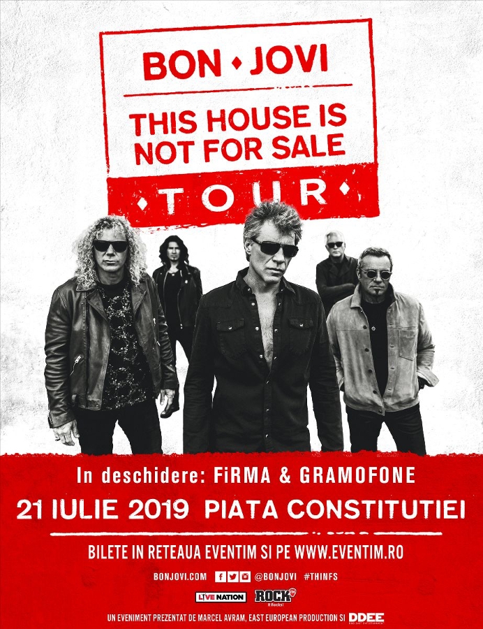 Trupele FiRMA și GRAMOFONE în deschiderea concertului Bon Jovi