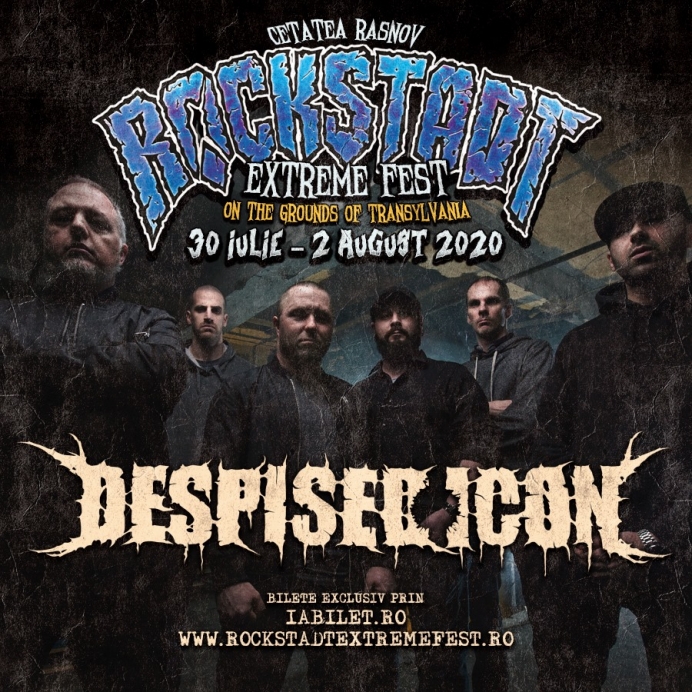 Trupa Despised Icon confirmată la Rockstadt Extreme Fest 2020