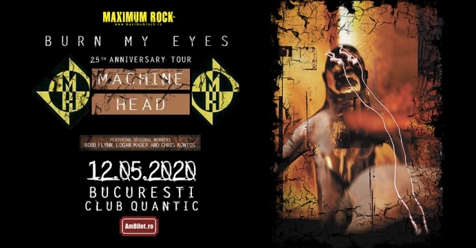 Concert Machine Head în Club Quantic