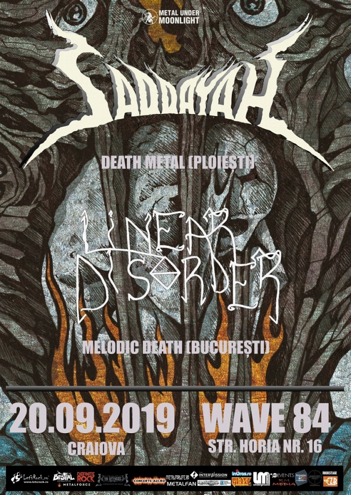 Concert Saddayah si Linear Disorder la Craiova