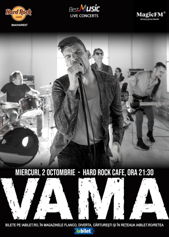 Concert Vama la Hard Rock Cafe, Bucuresti