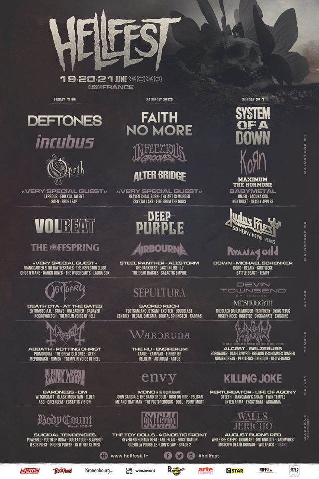 HellFest Open Air 2020 - editie aniversara de 15 ani