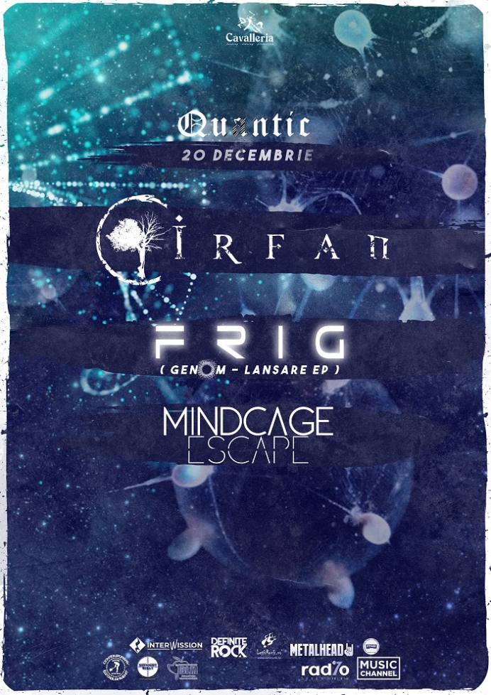 Concert Frig, Irfan, Mincage Escape în Club Quantic