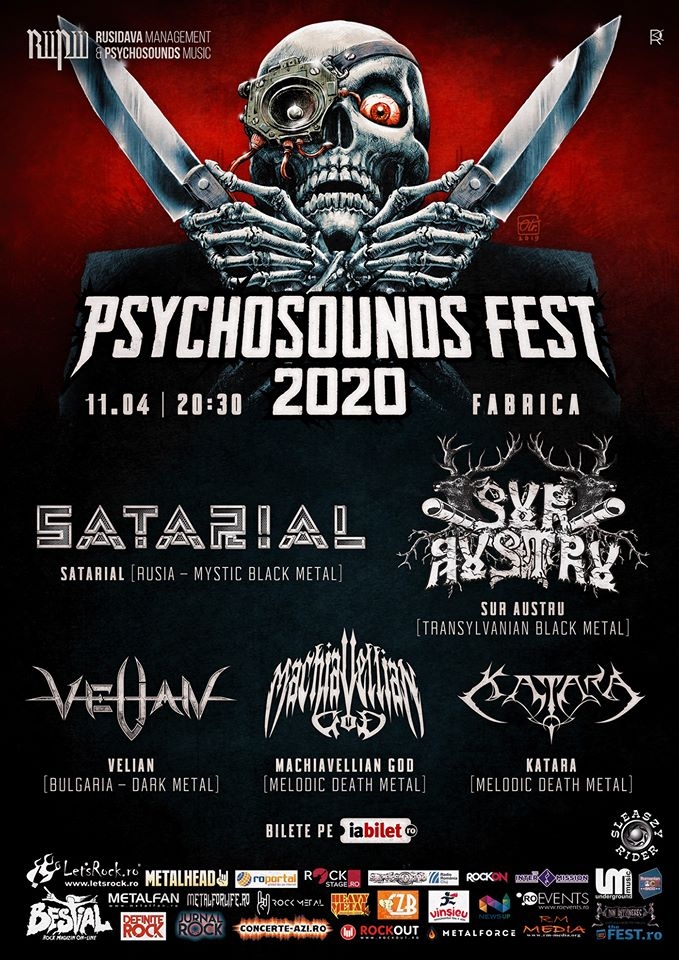 Psychosounds Fest 2020 va avea loc in club Fabrica