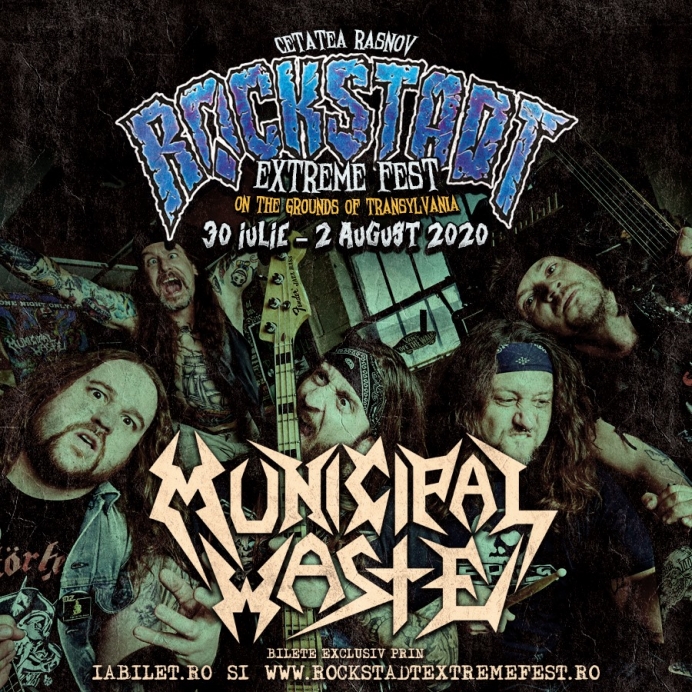 Trupa Municipal Waste vine la Rockstadt Extreme Fest 2020, în premieră pentru România