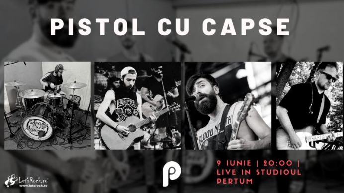 Concert Live Pistol cu Capse, in premieră la Pertum TV