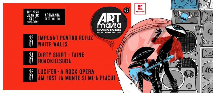 ARTmania Evenings va avea loc in club Quantic