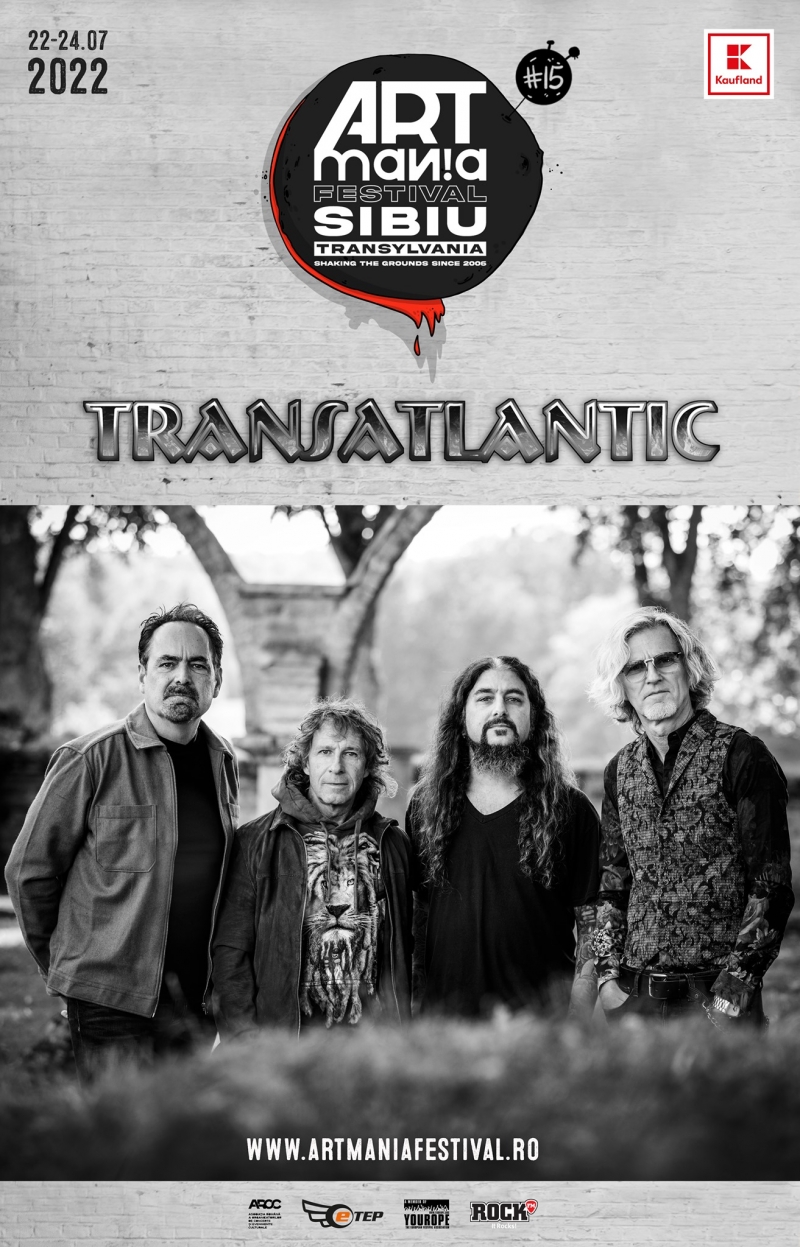 Super-grupul Transatlantic va concerta in cadrul ARTmania 2022, primul concert din Romania