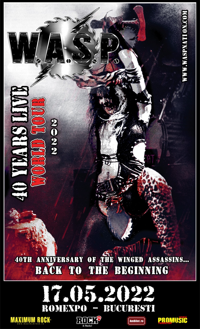 Concert W.A.S.P. la Romexpo