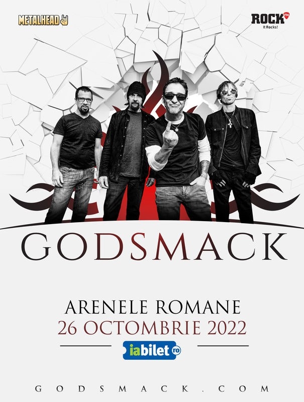 Concert Godsmack la Arenele Romane din Bucuresti