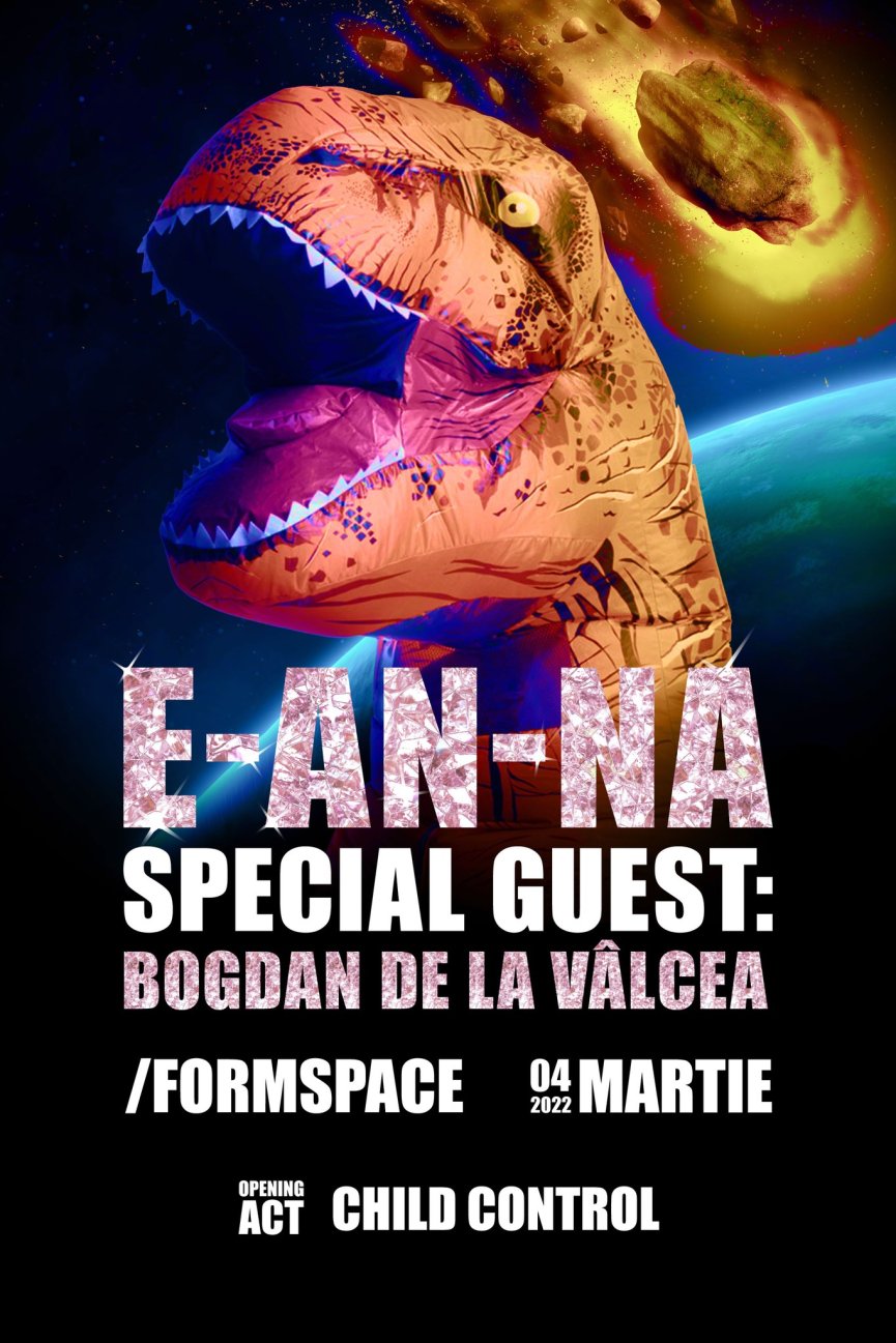 Concert E-AN-NA in club /FORM Space din Cluj