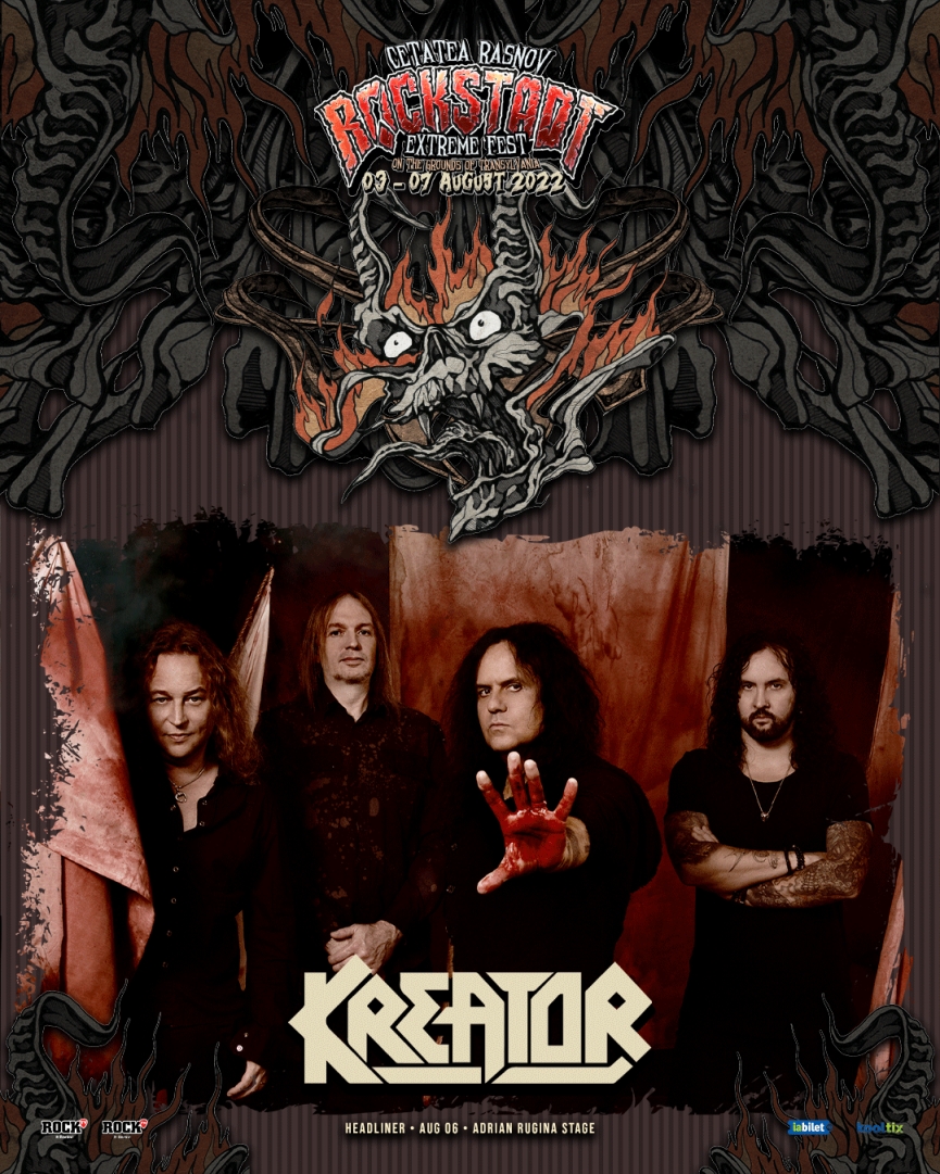 KREATOR va fi headliner-ul REF 2022 din 6 august 2022