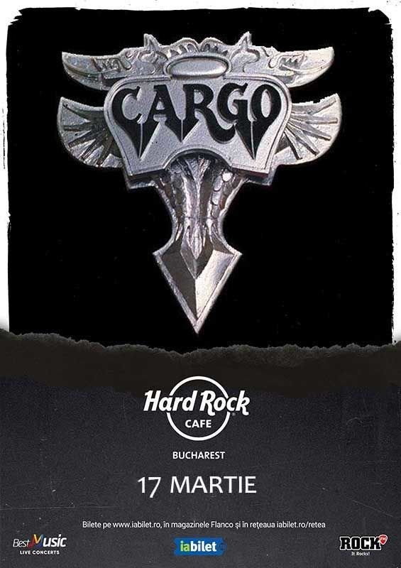 Concert Cargo la Hard Rock Cafe