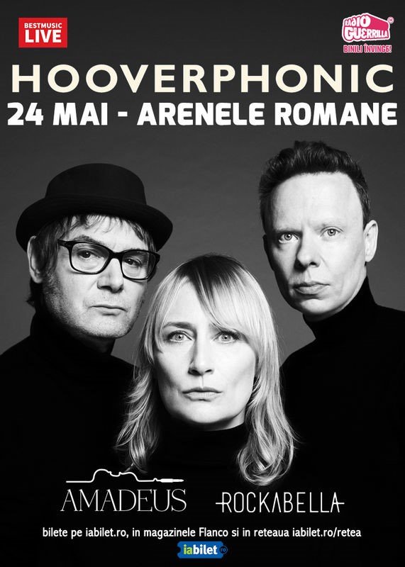 Concert Hooverphonic la Bucuresti: Program si reguli de acces