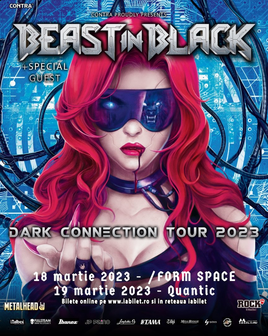 Concert Beast in Black la Cluj Napoca si la Bucuresti: Program si reguli de acces
