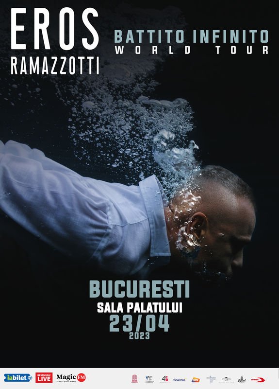 Concert Eros Ramazzotti la Sala Palatului