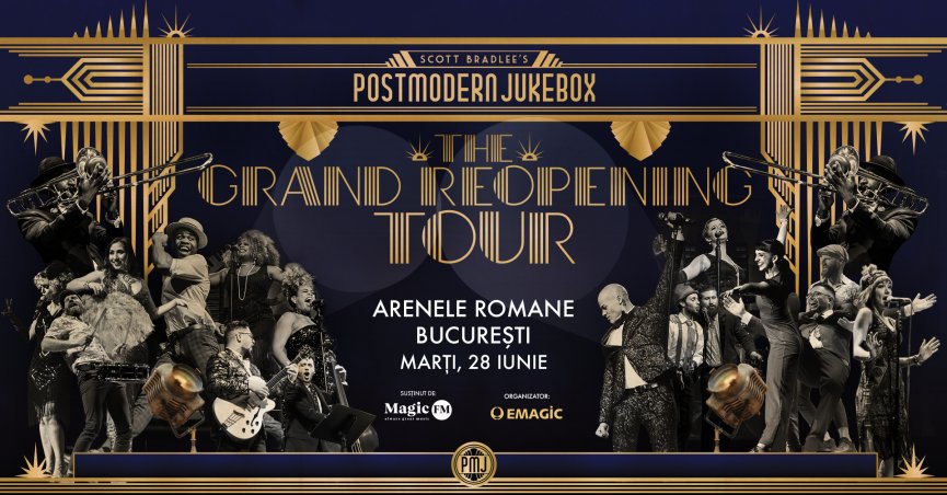 Program si regulament de acces la concertul Scott Bradlee’s POSTMODERN JUKEBOX