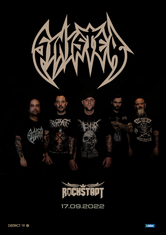 Concert death metal cu trupa Sinister in club Rockstadt