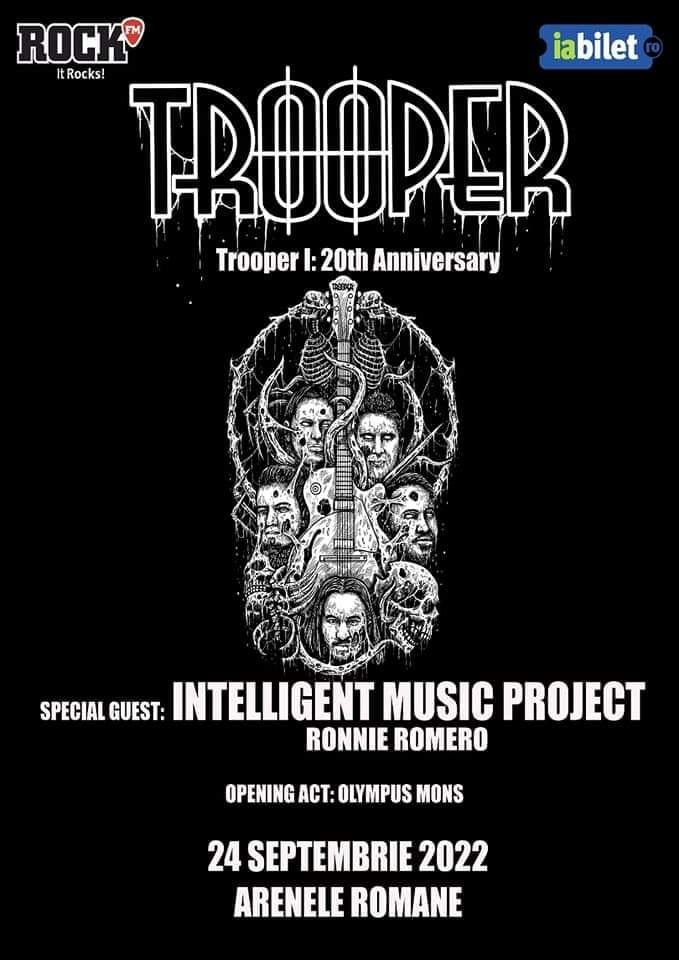 Program si reguli de acces la concertul Trooper, Intelligent Music Project si Olympus Mons