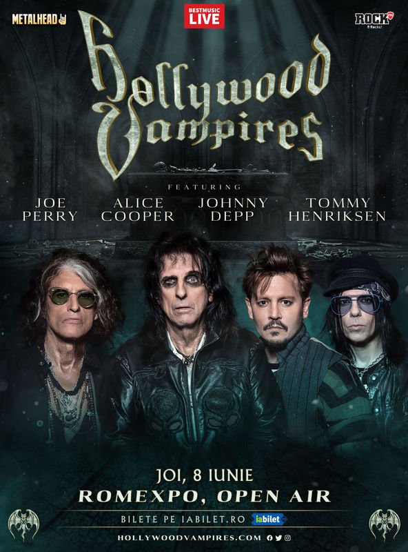 Concert Hollywood Vampires la Romexpo